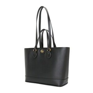 Gucci tote Black bag Ophidia leather soft